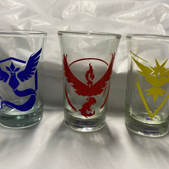 Pokemon Go Shot Glass Set - Picture 2 of 2